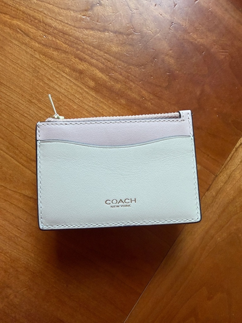Coach Essential Card Holder Wallet In Colorblock - Picture 6 of 7
